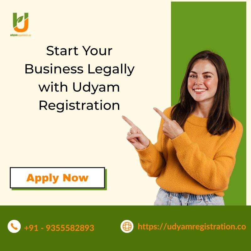 Start Your Business Legally with Udyam Registration