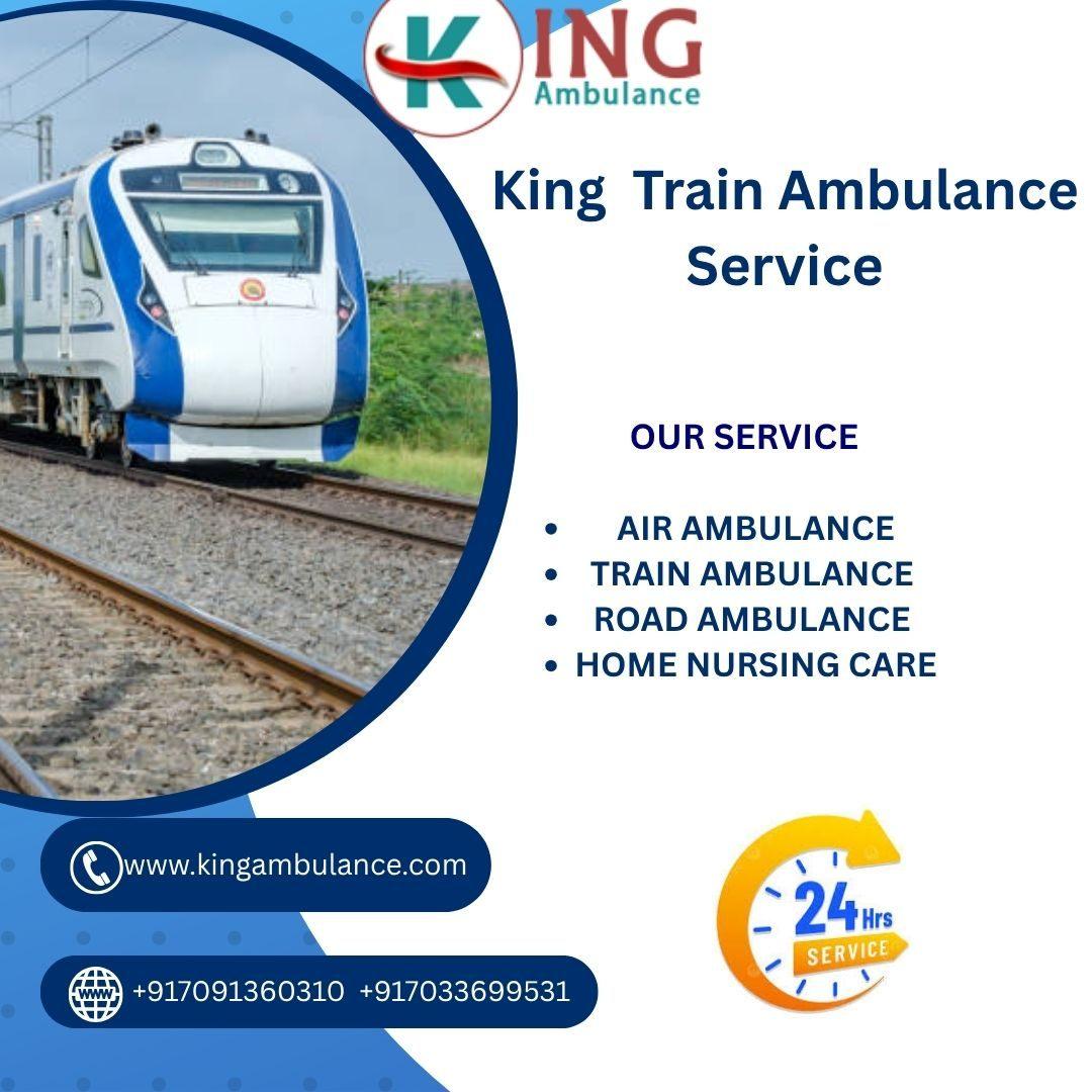 King Train Ambulance Service in Varanasi provides fast transfer of your patient