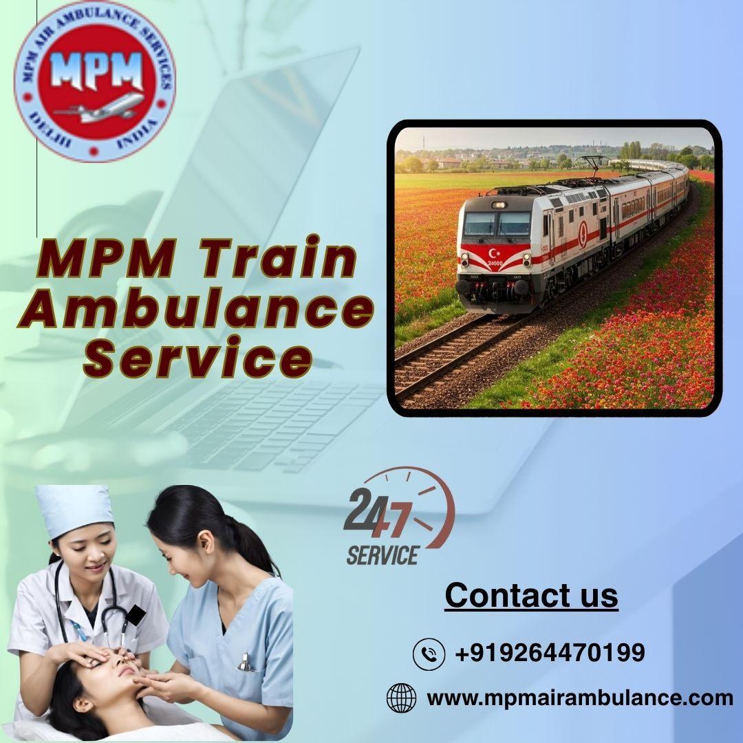 MPM Provides a Safe Transfer Facility through a Train Ambulance in Mumbai