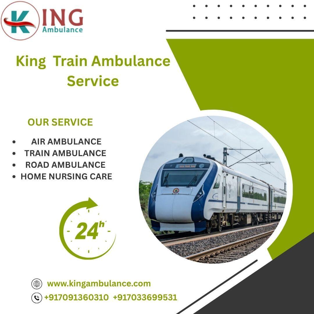 King Train Ambulance service in Bhopal provides fast transfer of patients