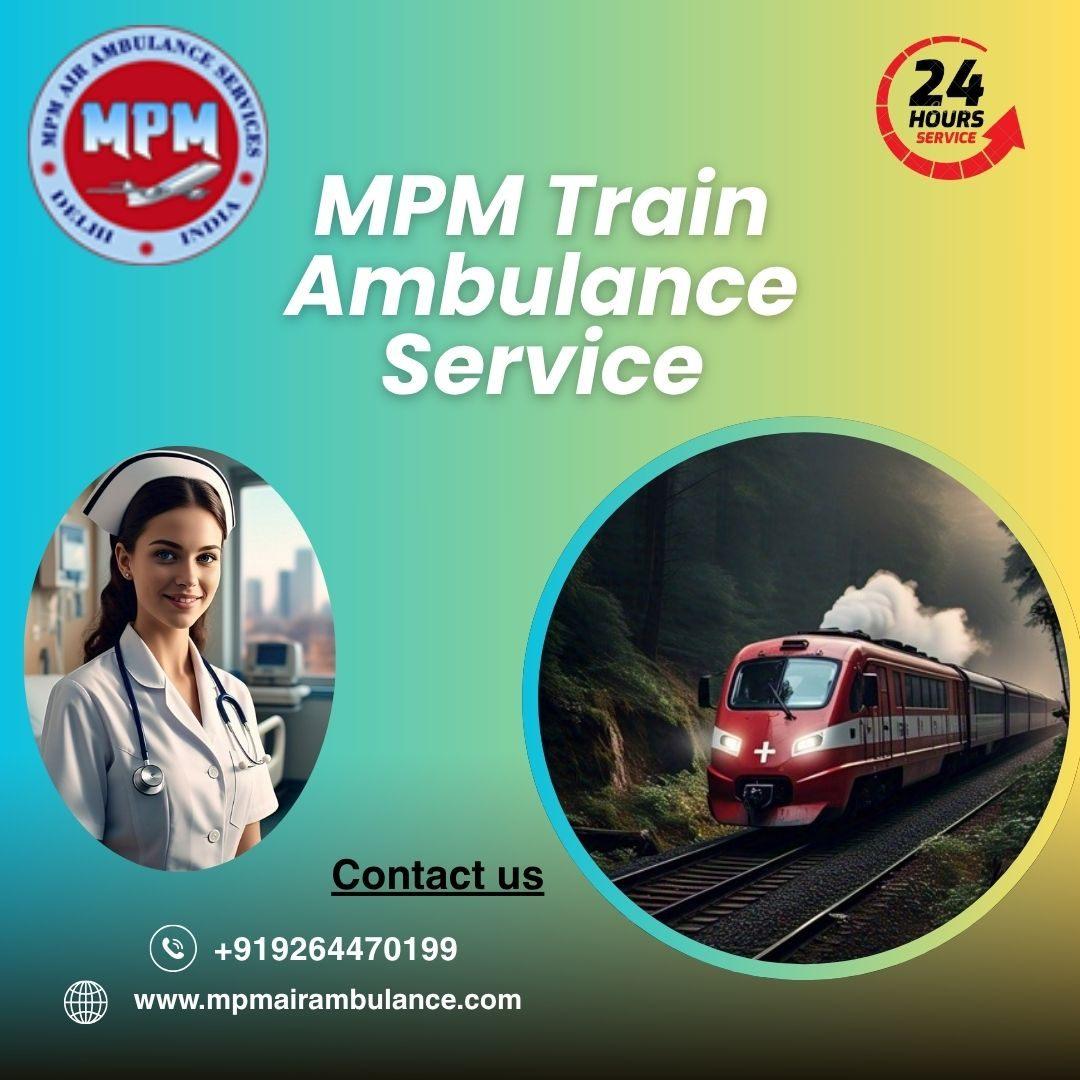 MPM Train Ambulance Provides Best Comfort Facility to the Patients in Ranchi