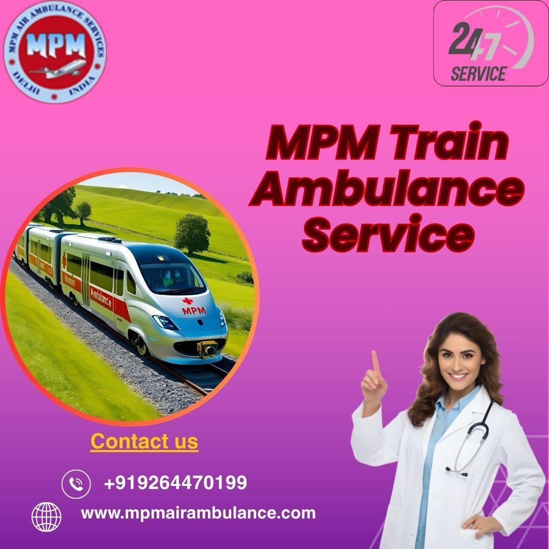 MPM Train Ambulance in Patna Provides a Risk-Free Option