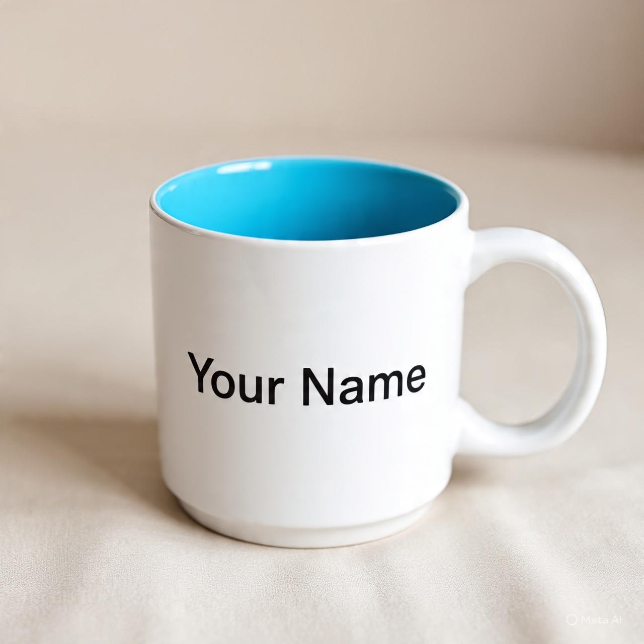 Personalized Inner Colour Mug