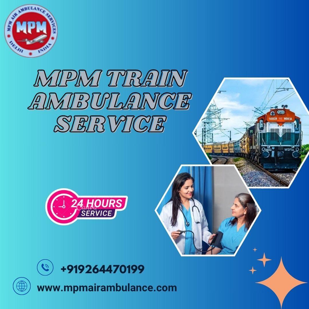 Book MPM Train Ambulance Service in Ranchi