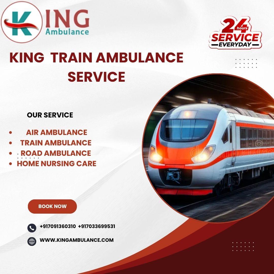 King Train Ambulance Service in Nagpur provides your patient with a quick 