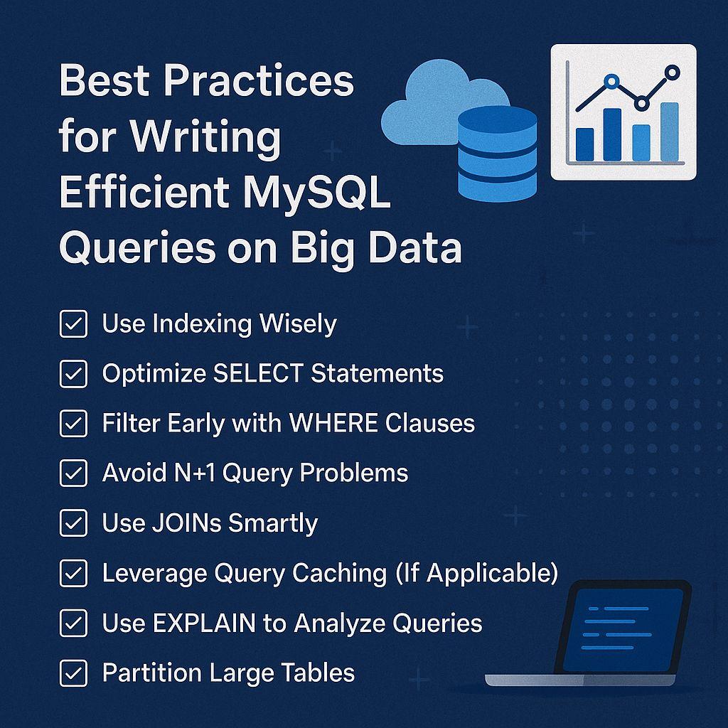 Best Practices for Writing Efficient MySQL Queries on Big Data