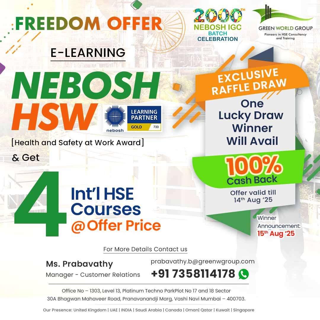 Unlock Your Career with NEBOSH HSW E-Learning!