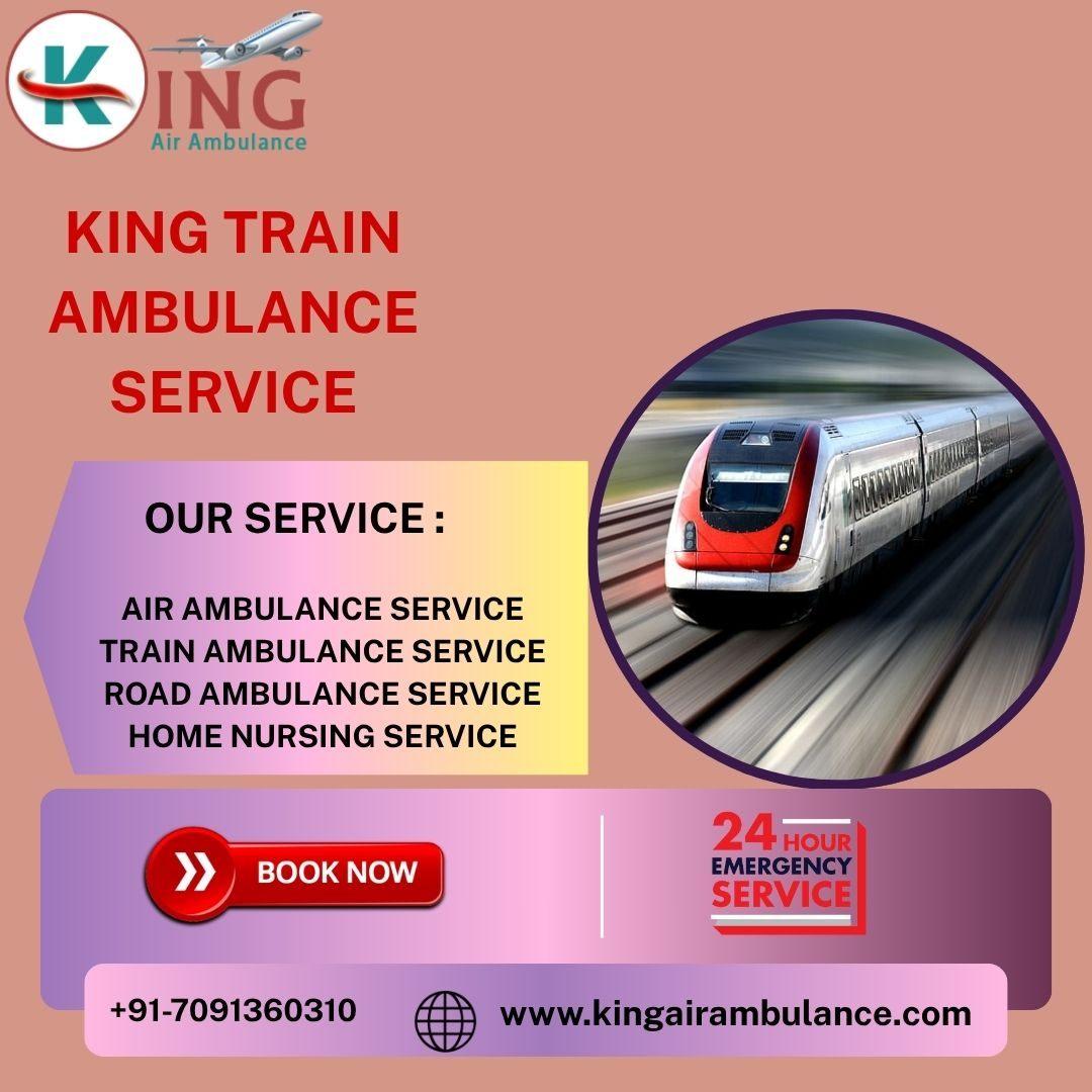  Choose King Train Ambulance for the Superlative patient transfer in Delhi