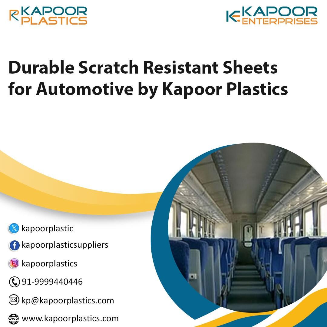 Durable Scratch Resistant Sheets for Automotive by Kapoor Plastics