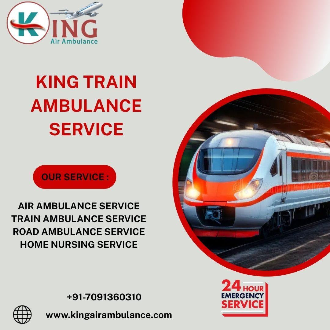  King Train Ambulance in Kolkata- Experience a Reliable Journey Destination 