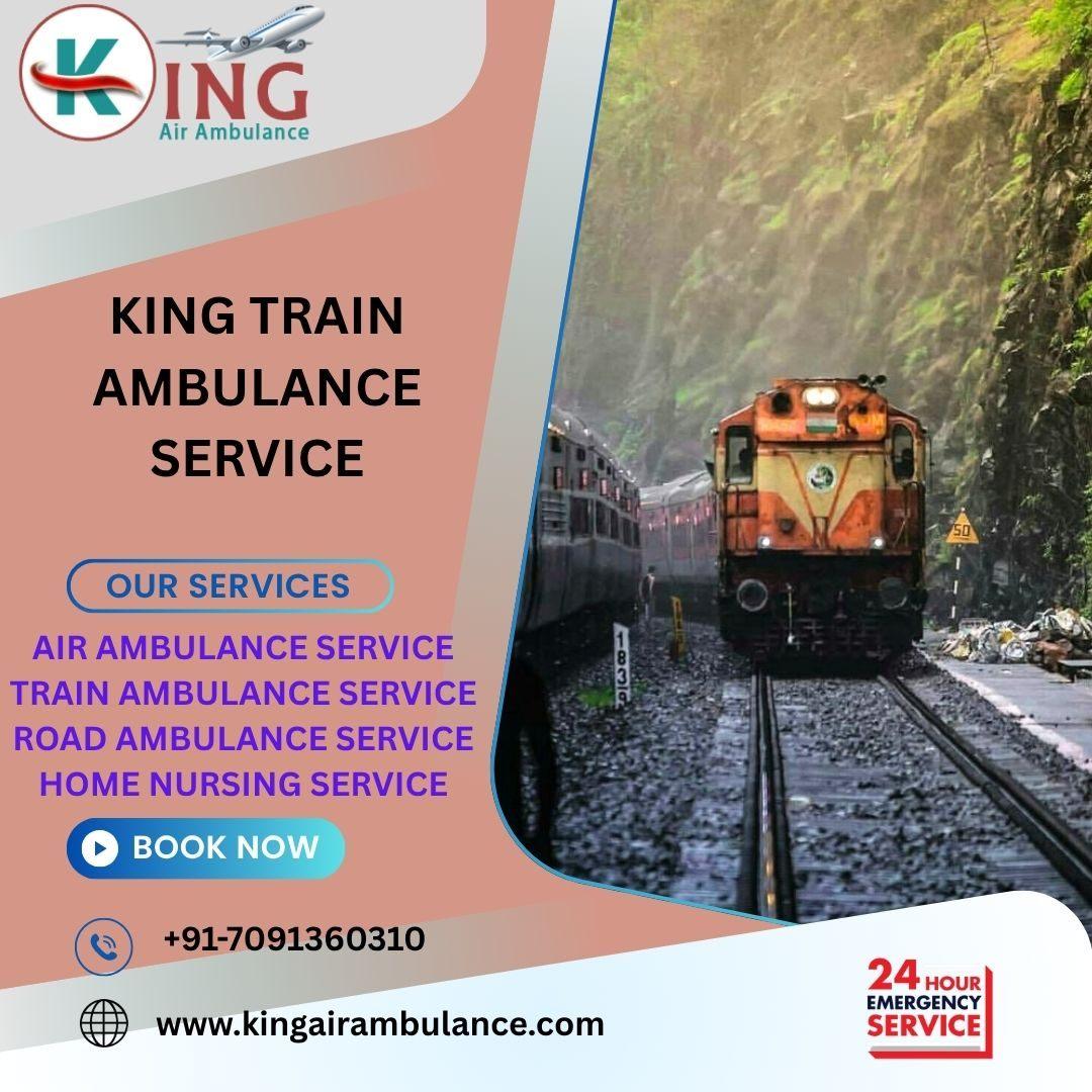 Book King Train Ambulance in Kolkata for Fast Transfer and Critical Type Cases