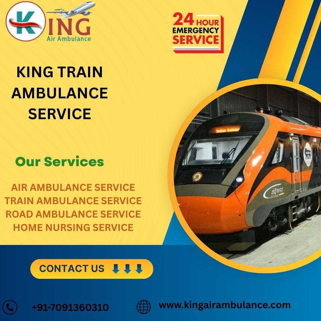  King Train Ambulance from Delhi Helpful In Performing Long Medical Transfer 