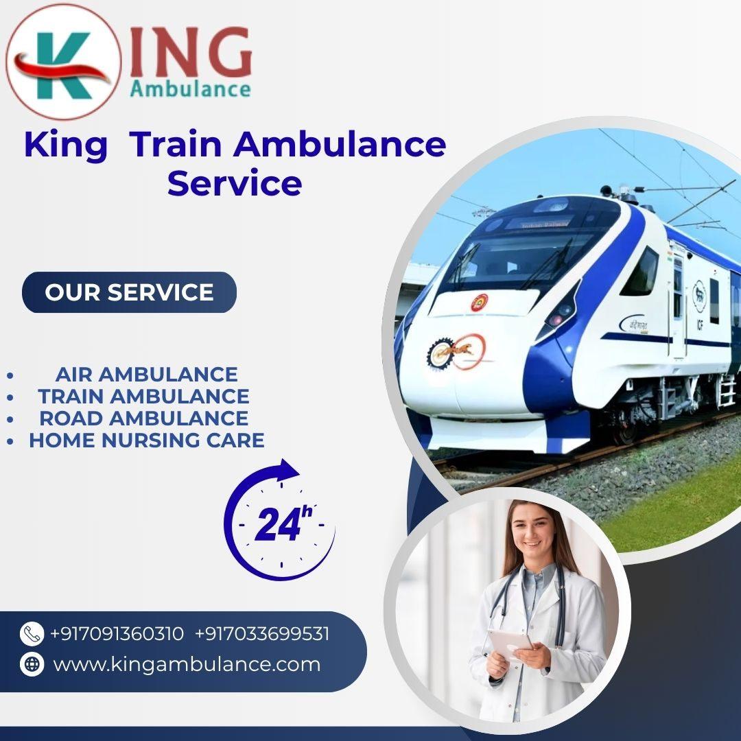 King Train Ambulance Service in Nagpur Provides of Transporting the Patient