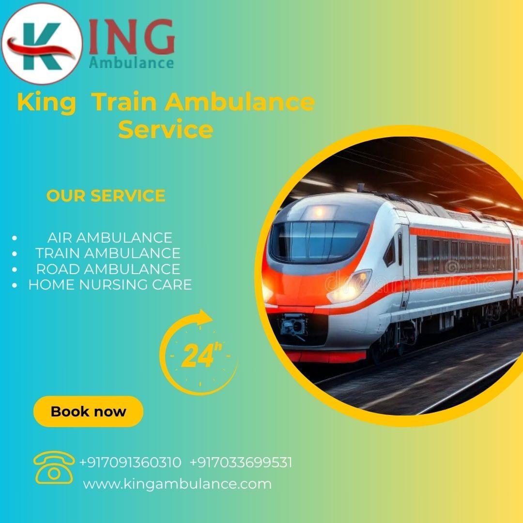 King Train Ambulance Service in Lucknow Transports Your Patient 