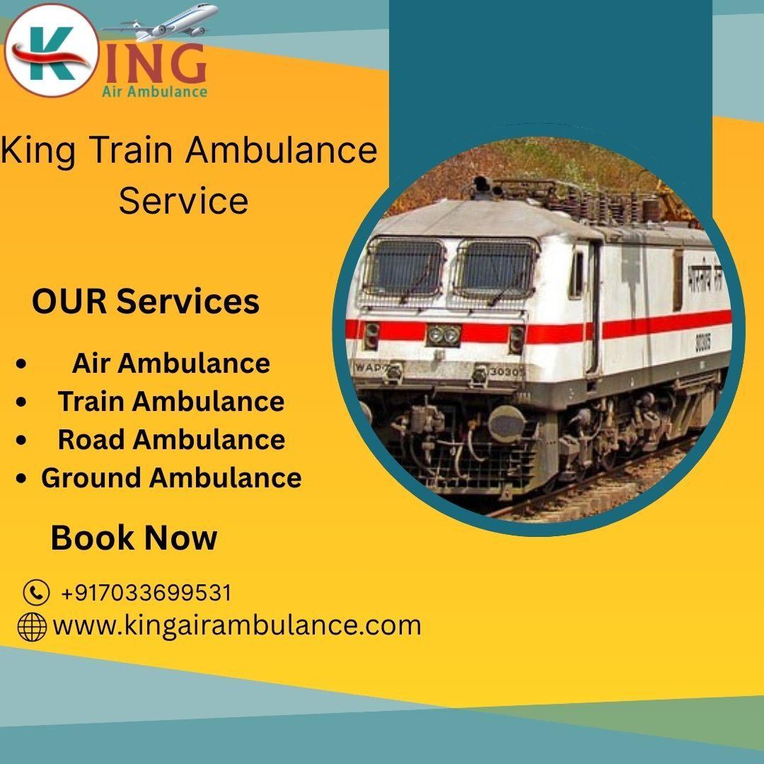 King ICU Train Ambulance in Ranchi Genuine Pricing Is Given For Life Support 
