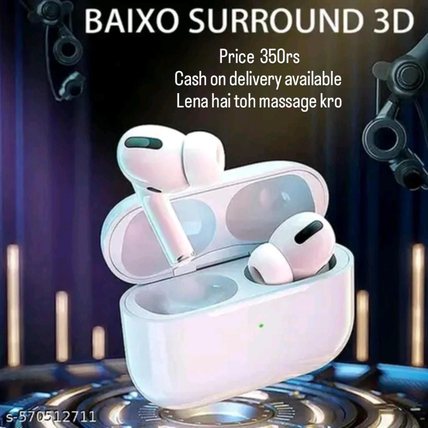 Airpods pro baixo surround 3d