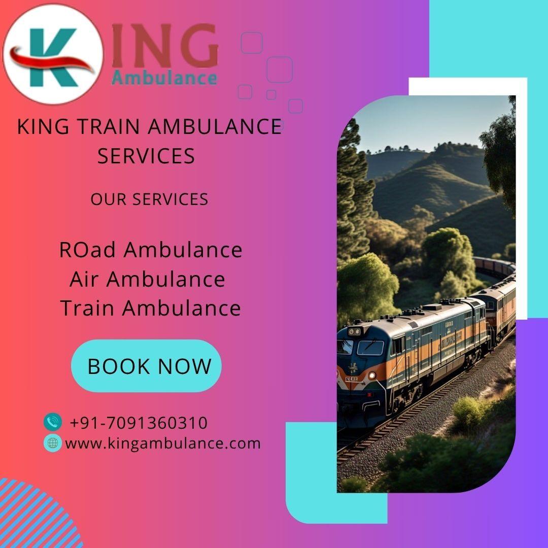 You can avail King Train Ambulance service for your patient in Silchar.
