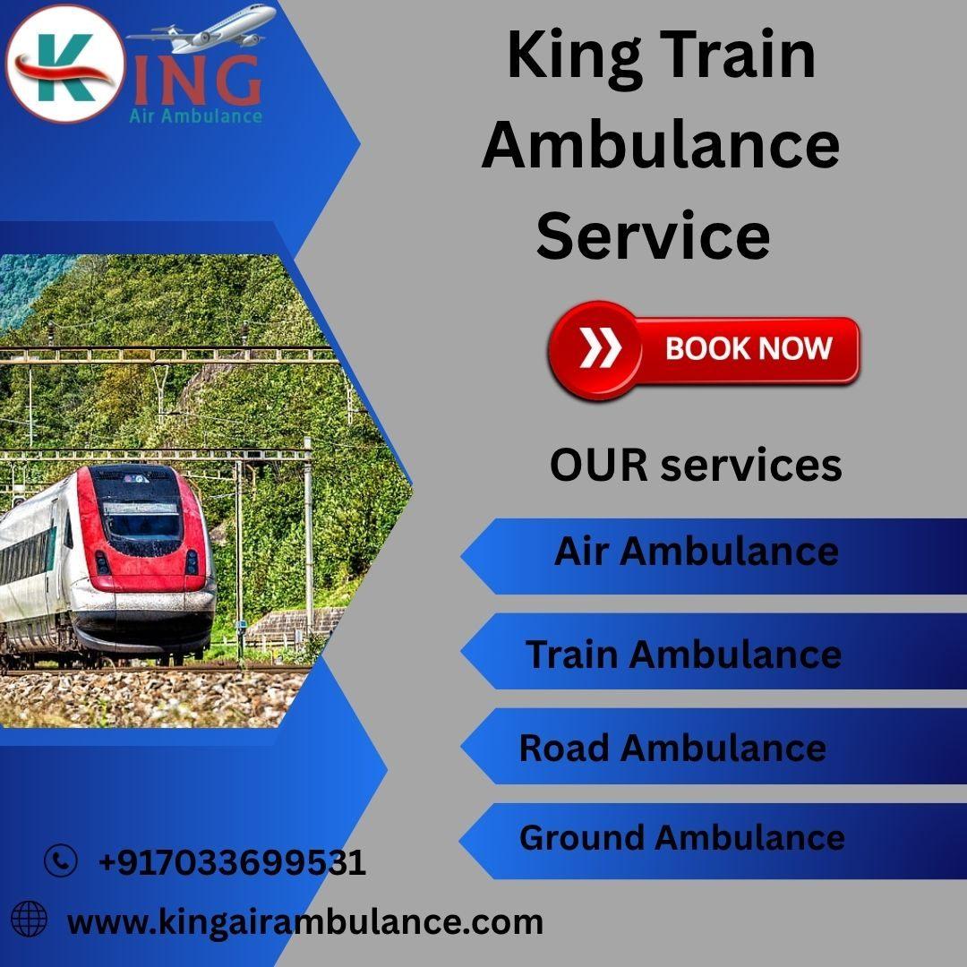  King Travels with Emergency Equipment in Its Train Ambulance in Delhi