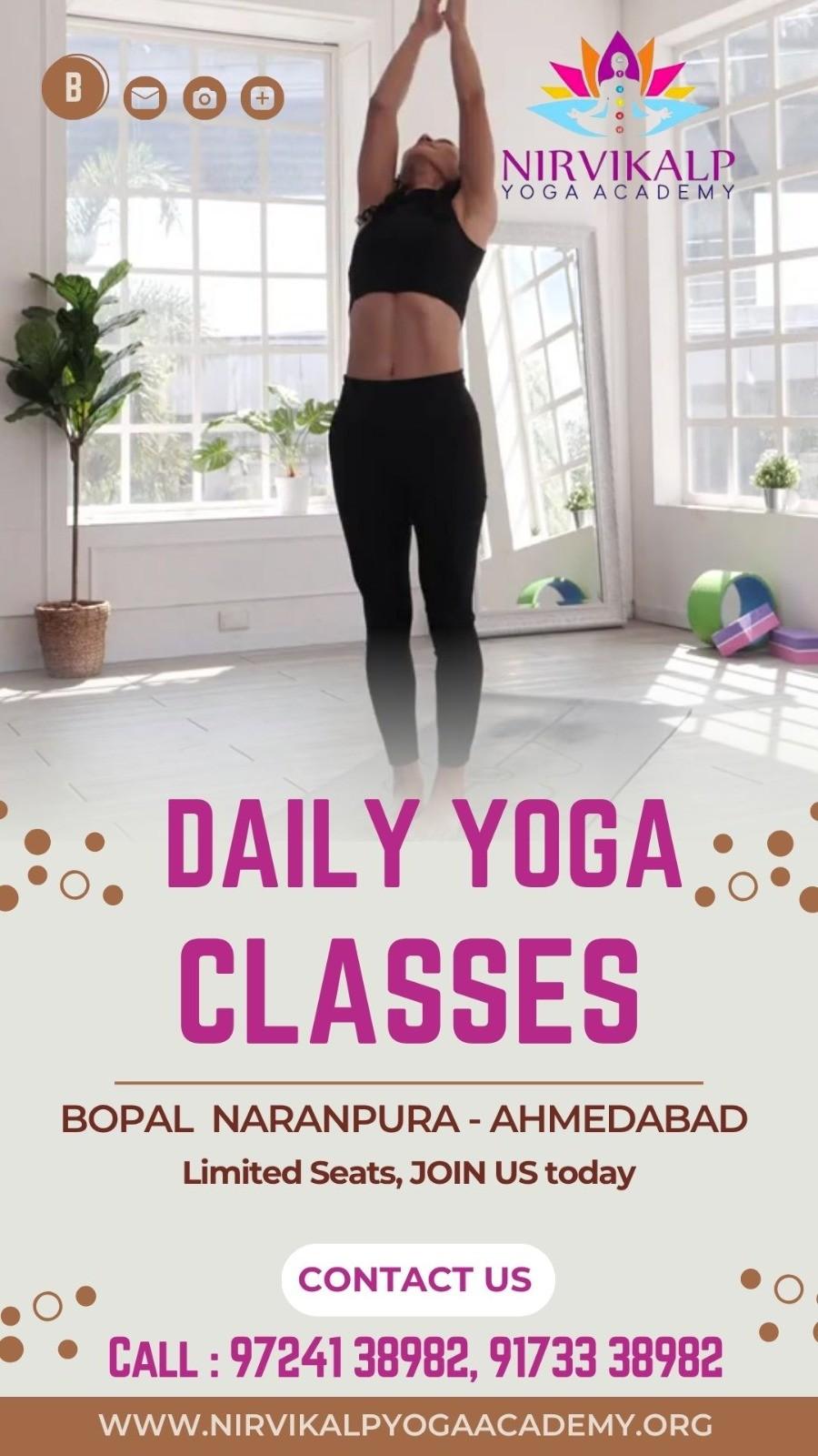 Nirvikalp Yoga Academy | Daily yoga classes in Ahmedabad