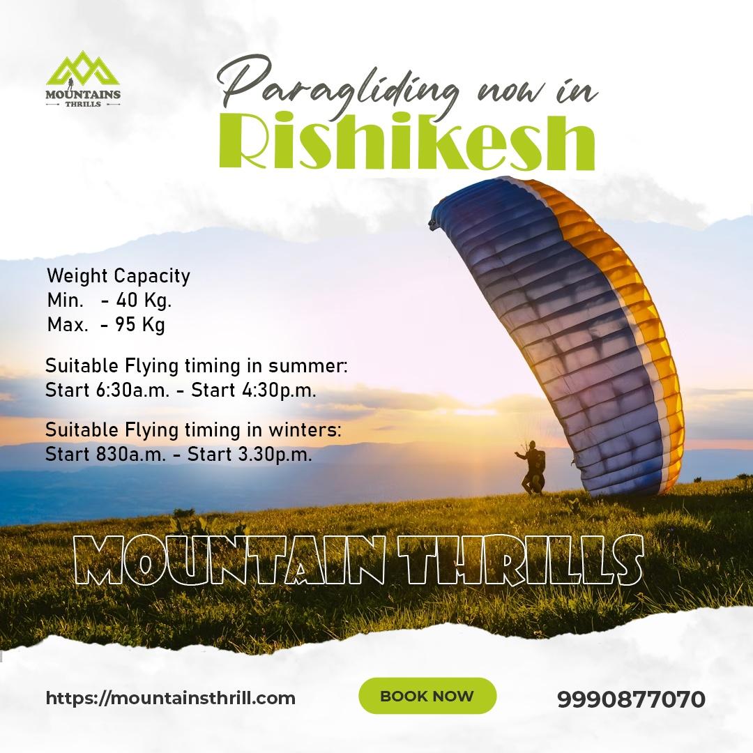 Paragliding in Rishikesh