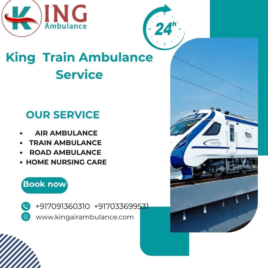 King Train Ambulance Service in Nagpur provide their destination