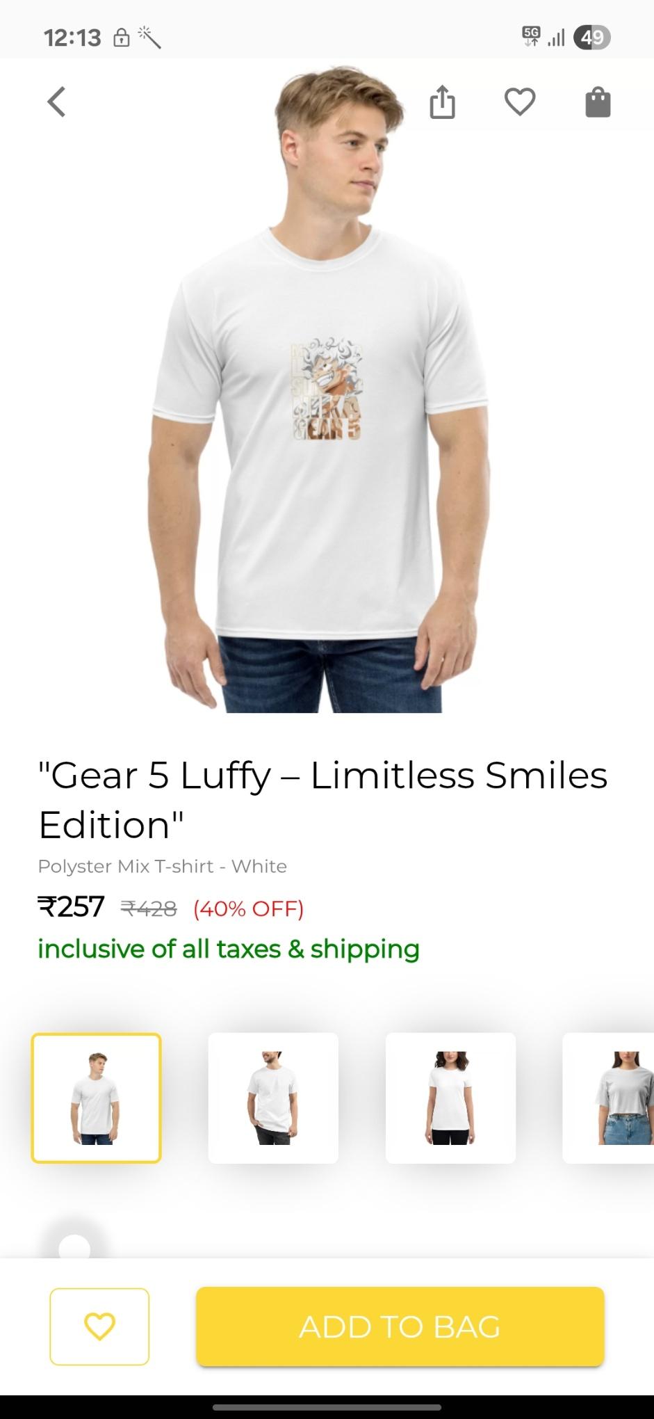 I have designed a t shirt any one interested dm mee