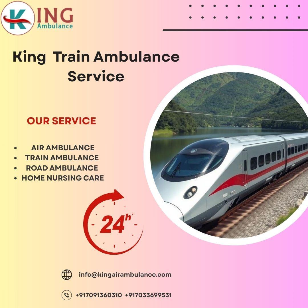 King Train Ambulance Service in Siliguriyour patient at a very fast speed.