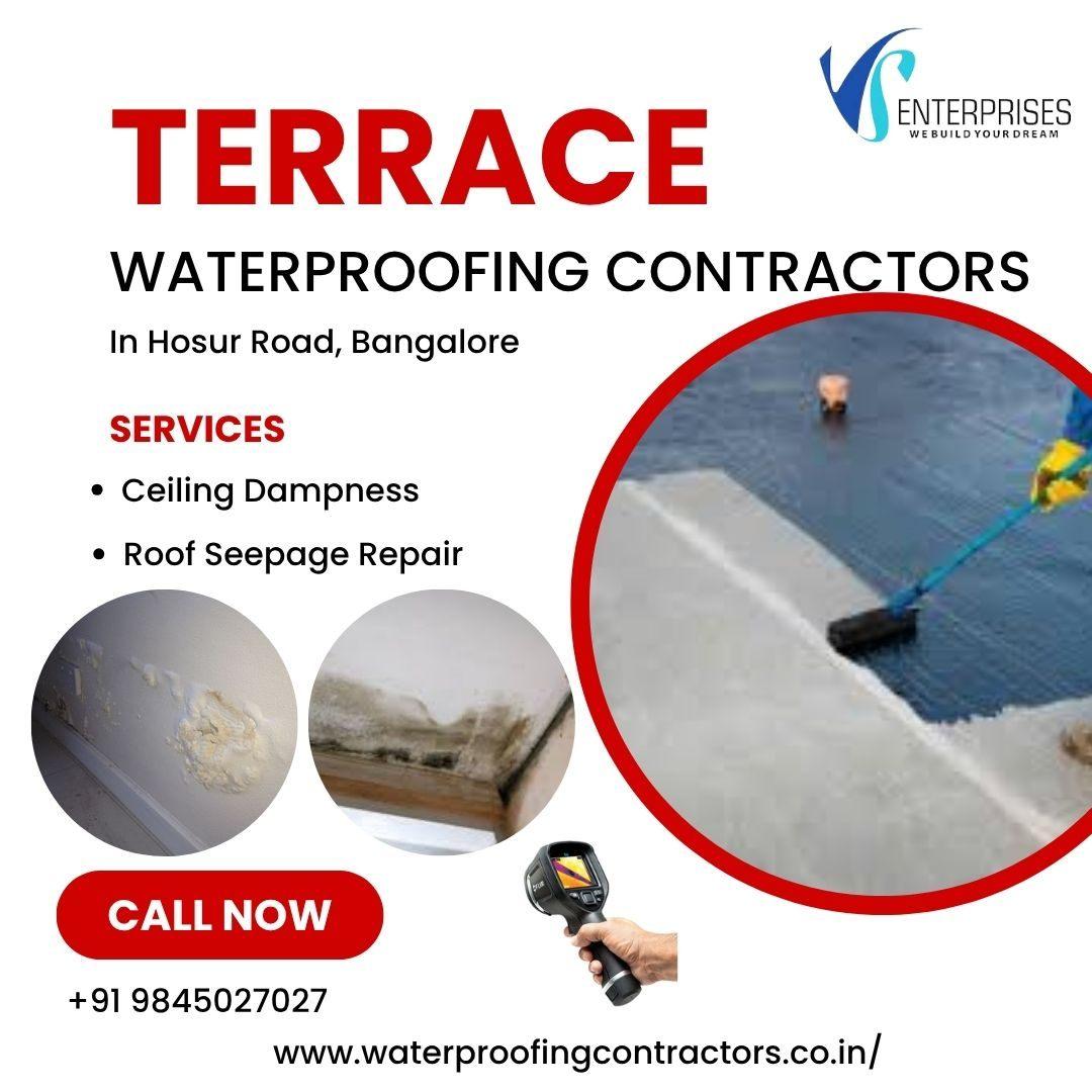 Terrace Waterproofing Contractors in Hosur Road, Bangalore 