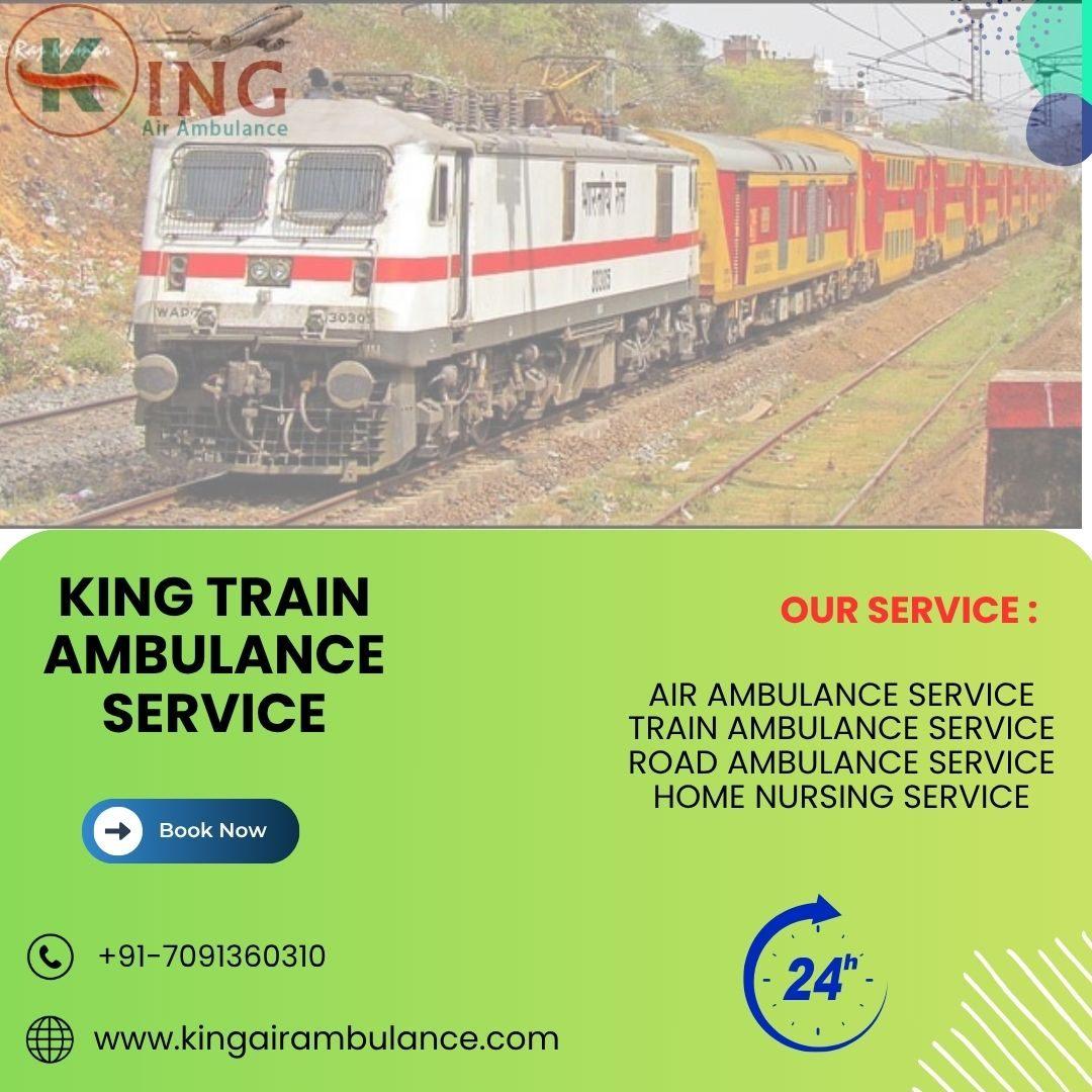 King Provided the Cleanest Train Ambulance Service for Patients in Kolkata