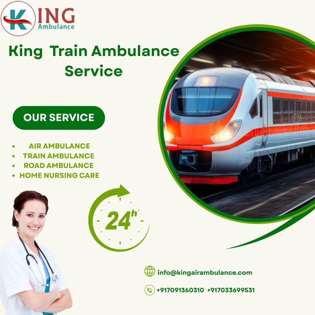 King Train Ambulance in Indore provides  your patient at a very small cost.