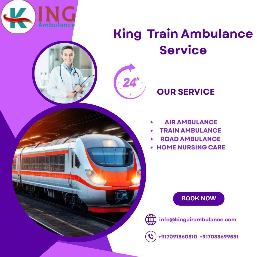 King Train Ambulance Service in Raipur transfers your patient at a very low cost