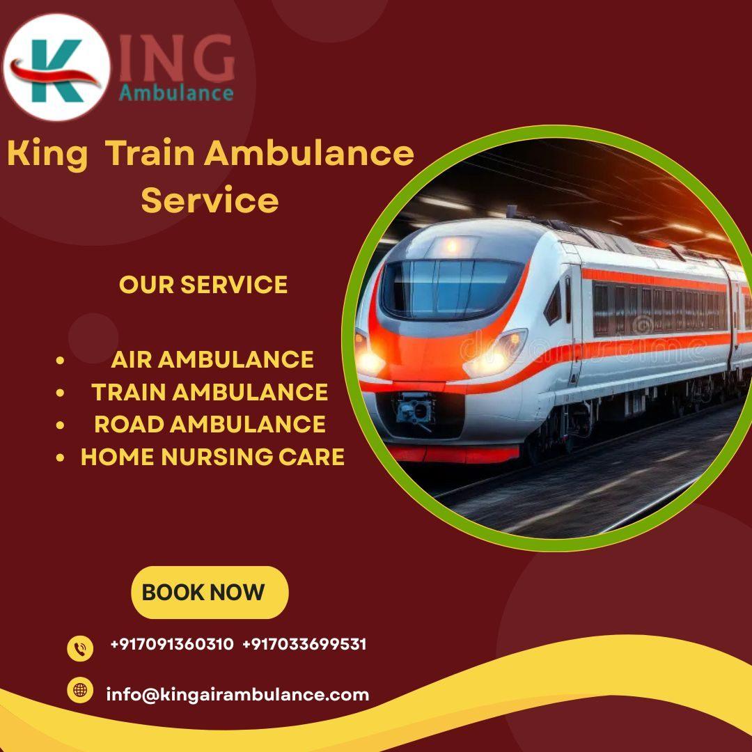 King Train Ambulance Service in Varanasi provide transfer of your patient