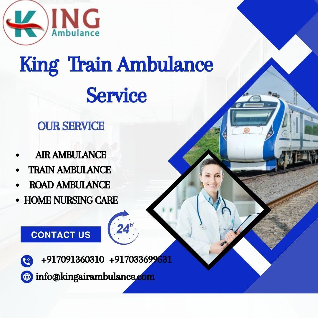 King Train Ambulance in Bhopal provides a life saving transport  your patient.