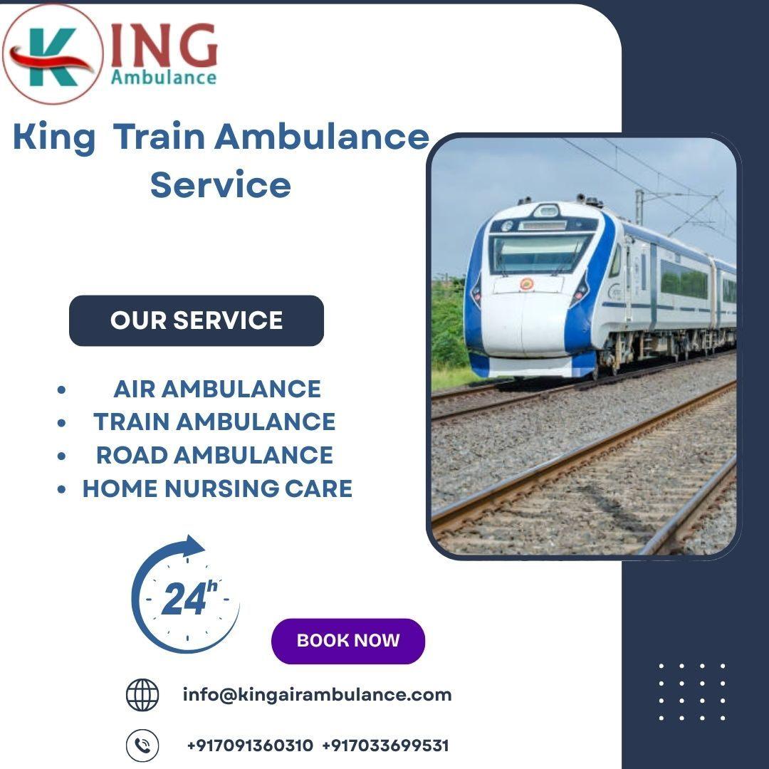 King Train Ambulance Service in Jamshedpur provides fast of your patient