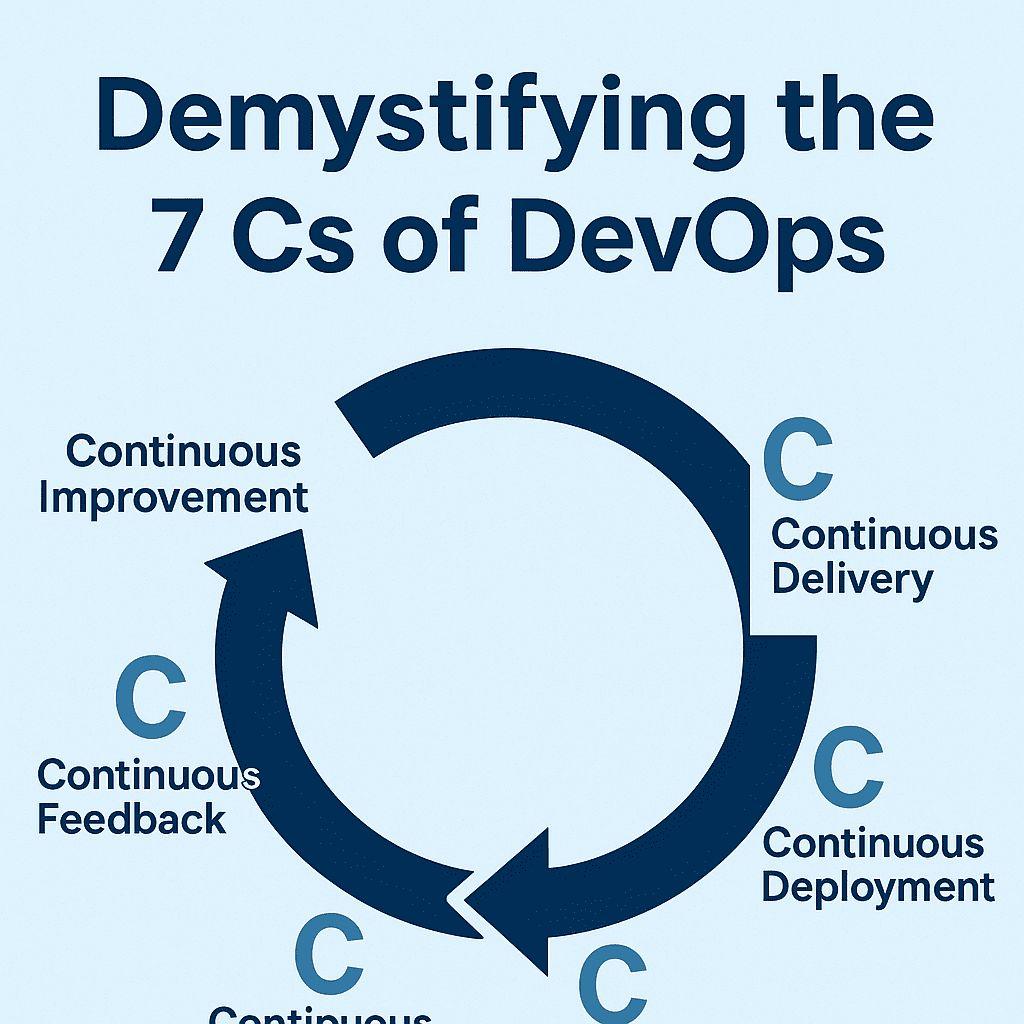 Demystifying the 7 Cs of DevOps