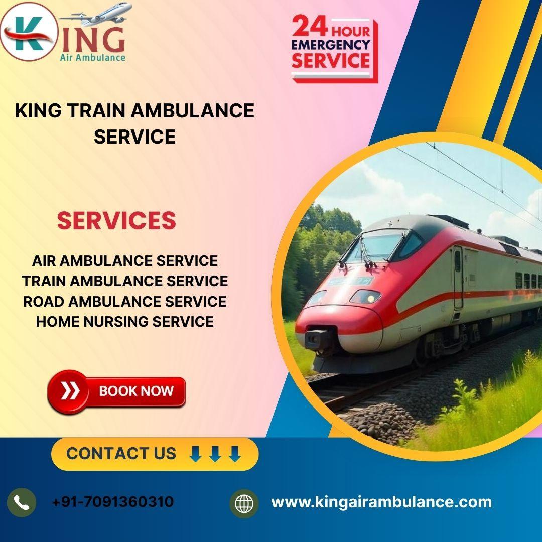 Handpick King Train Ambulance in Kolkata for Medical Assistance during Travel