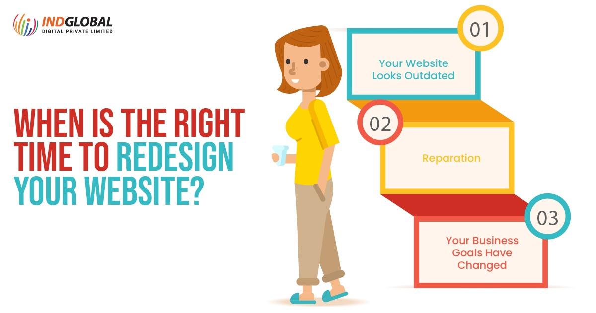 When is the right time to Redesign your website?