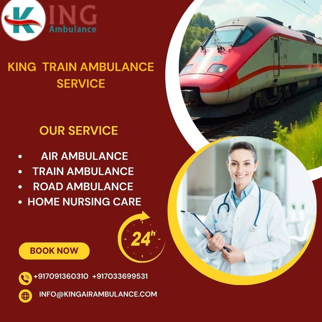 King Train Ambulance in Nagpur provides a smooth transfer of patients 