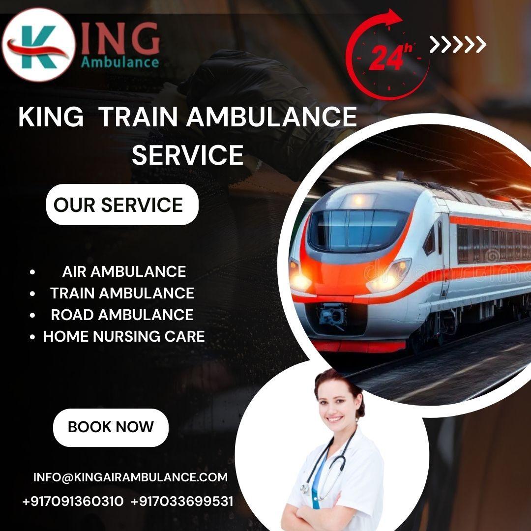  King Train Ambulance service in Bhopal transfers patients