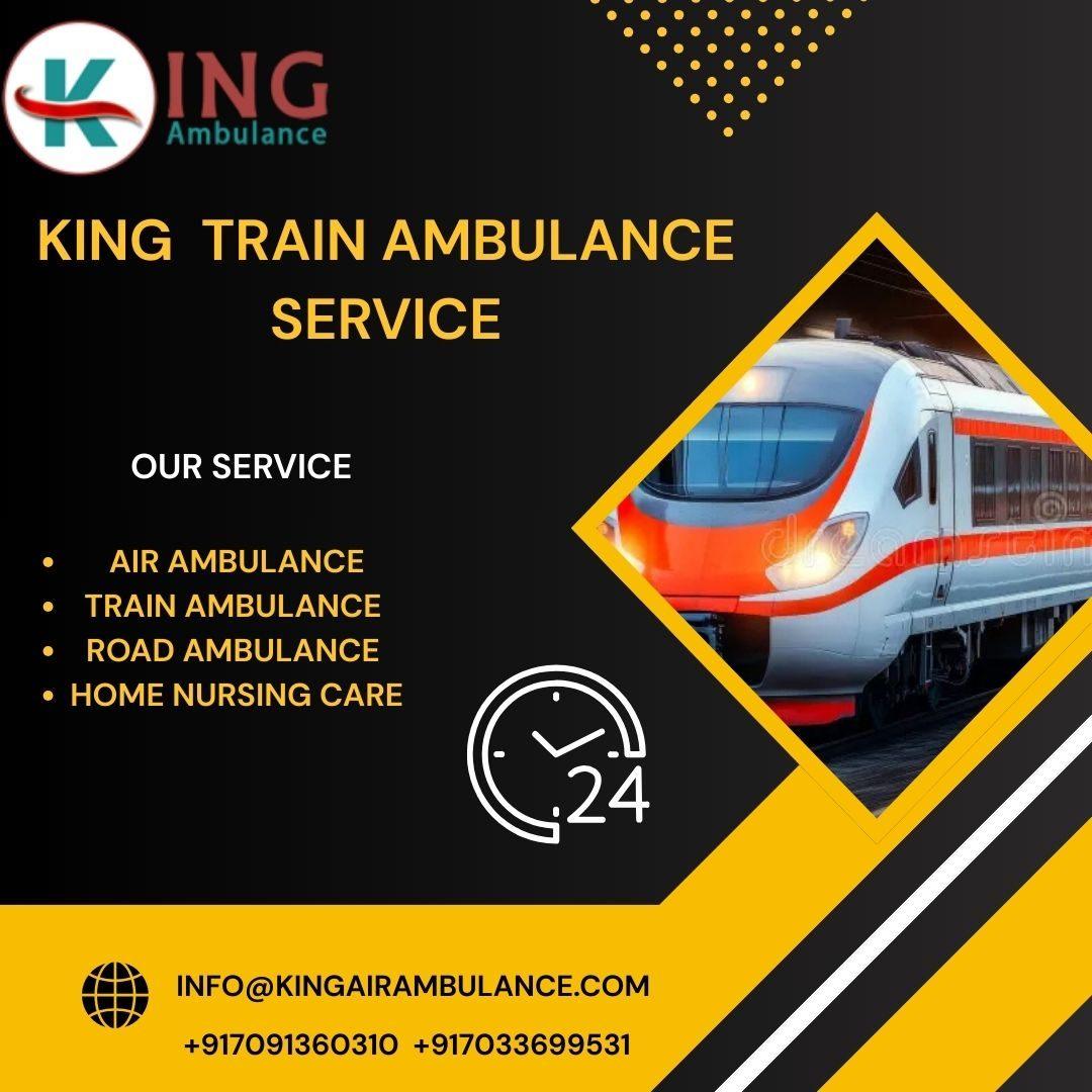 King Train Ambulance Service provides  transfer patients in Jamshedpur