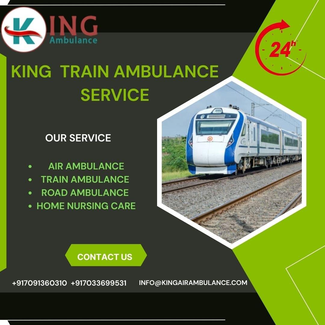King Train Ambulance Service in Siliguri your patient nominal price