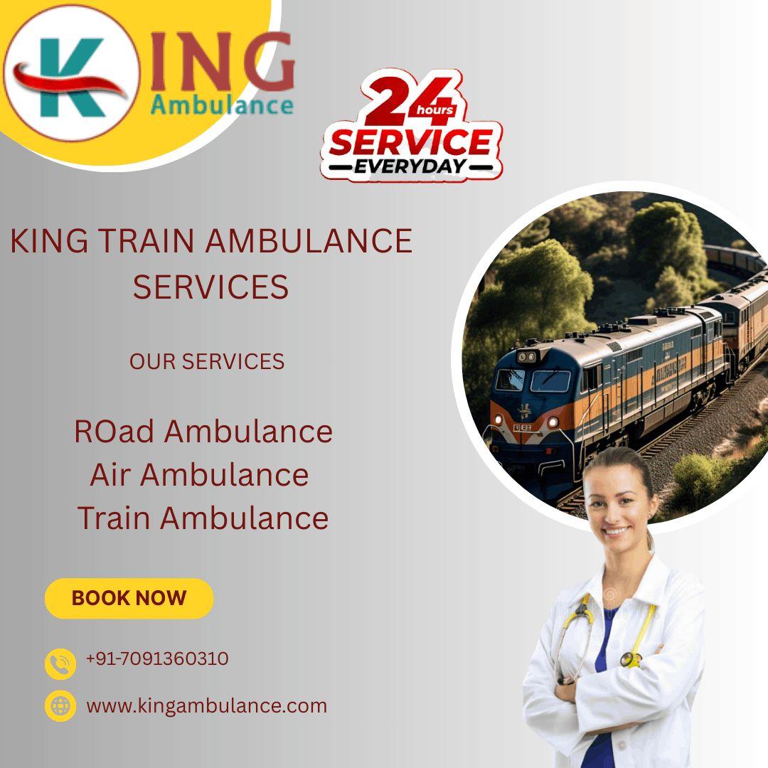 Choose King Train Ambulance Service in Silchar for your patients