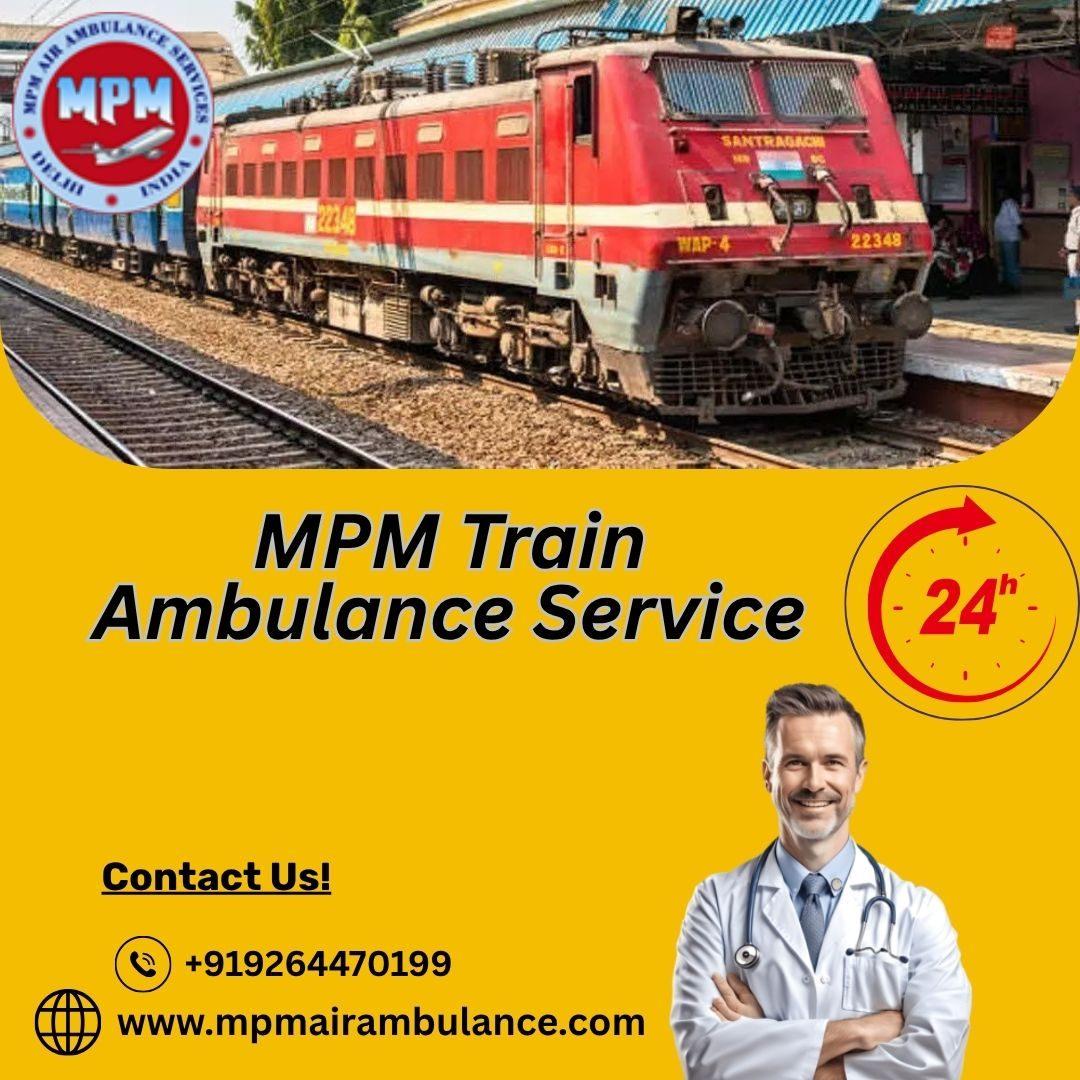 MPM Train Ambulance Service in Bhopal Provides Transfer from One City to Another