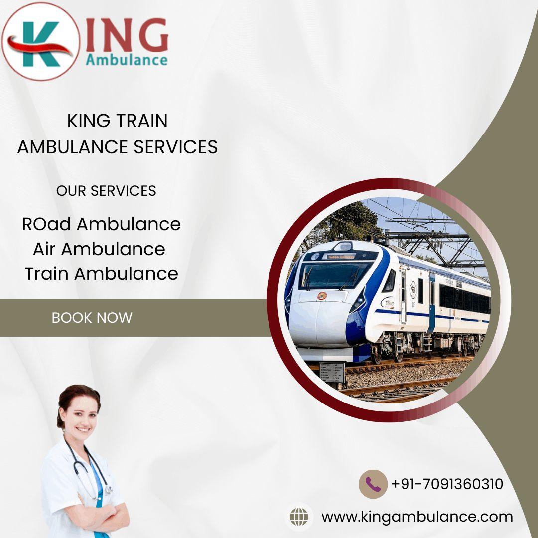 Book King Train Ambulance service in Pune for your patient now