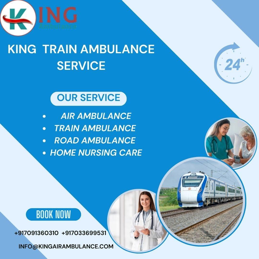 King Train Ambulance Service in Jamshedpur provides transportation your patient