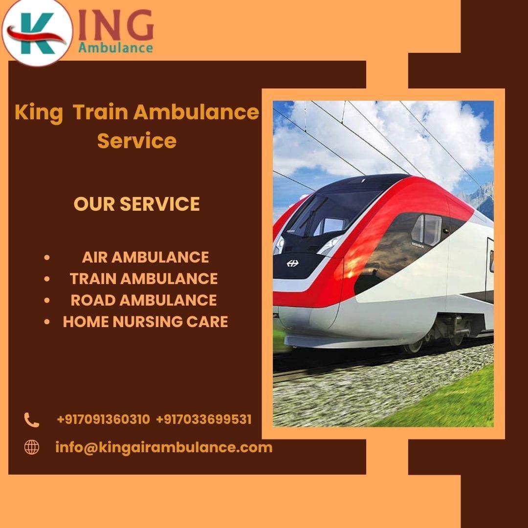 King Train Ambulance service provides life saving  patients in Nagpur