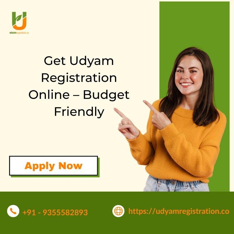 Get Udyam Registration Online Budget Friendly