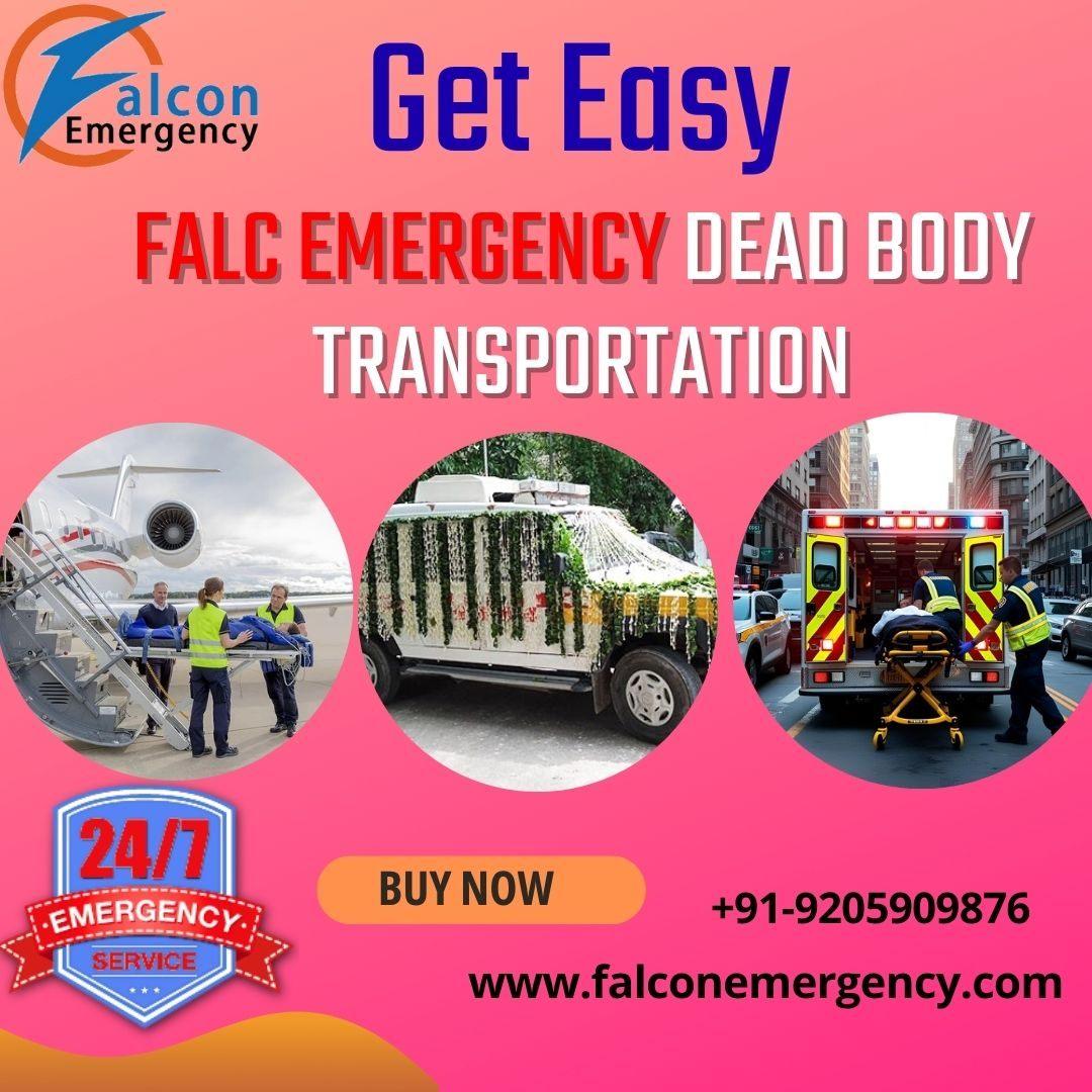 FALC Emergency confer personalised aid throughout the Cadaver shifting in Ranchi