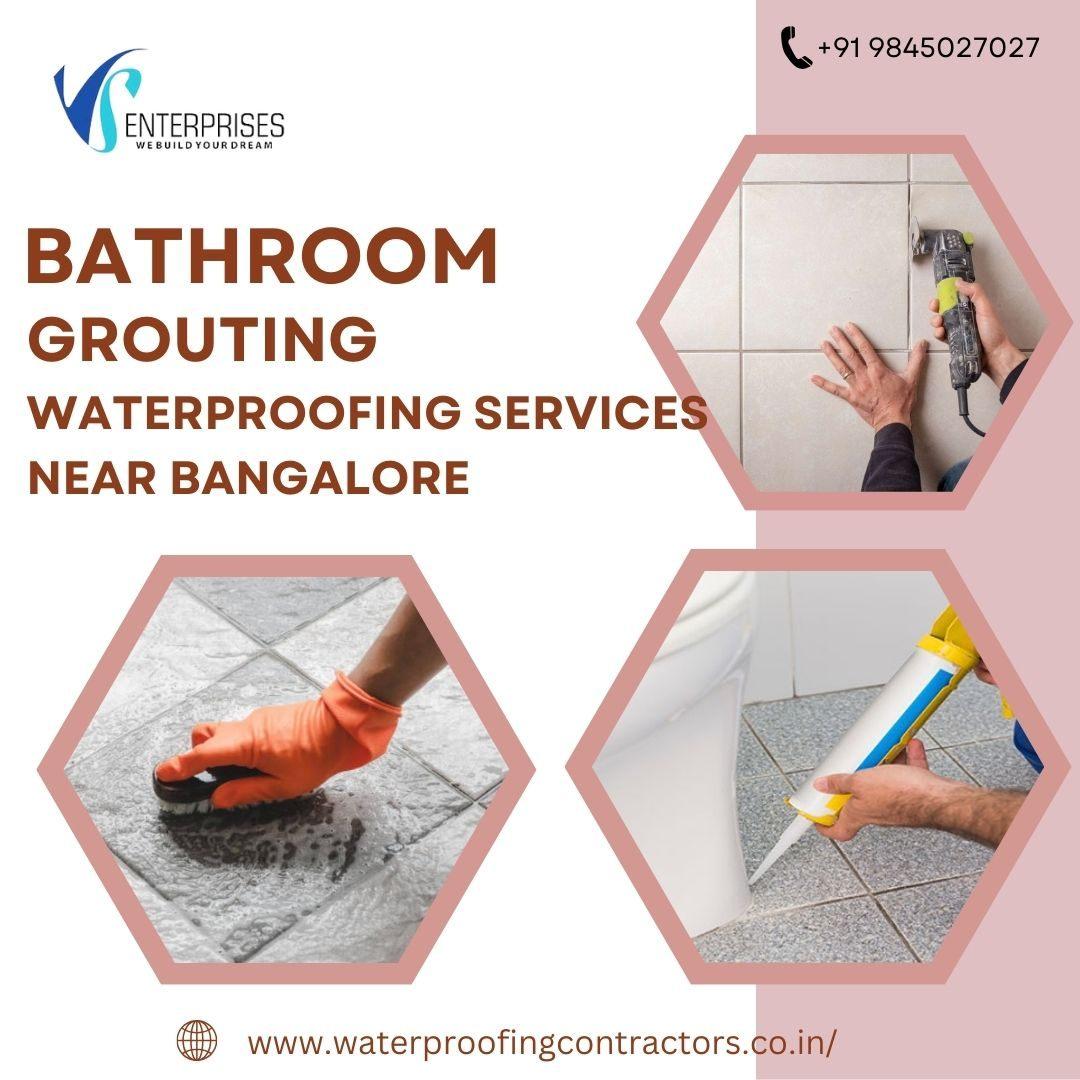 Bathroom Grouting Waterproofing Services near Bangalore