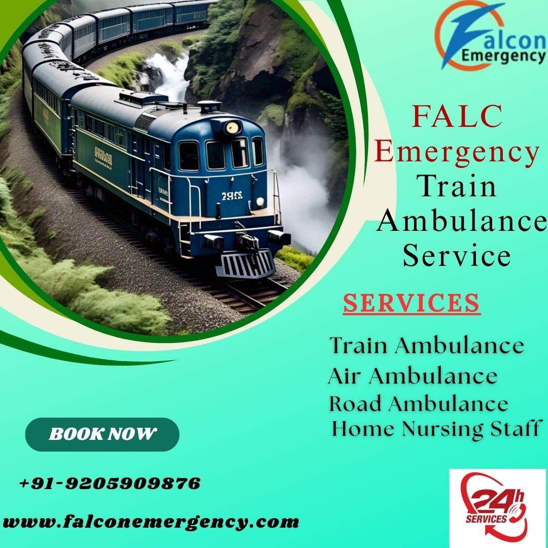 FALC Emergency has arranged the patient's shifting in Kolkata by train ambulance